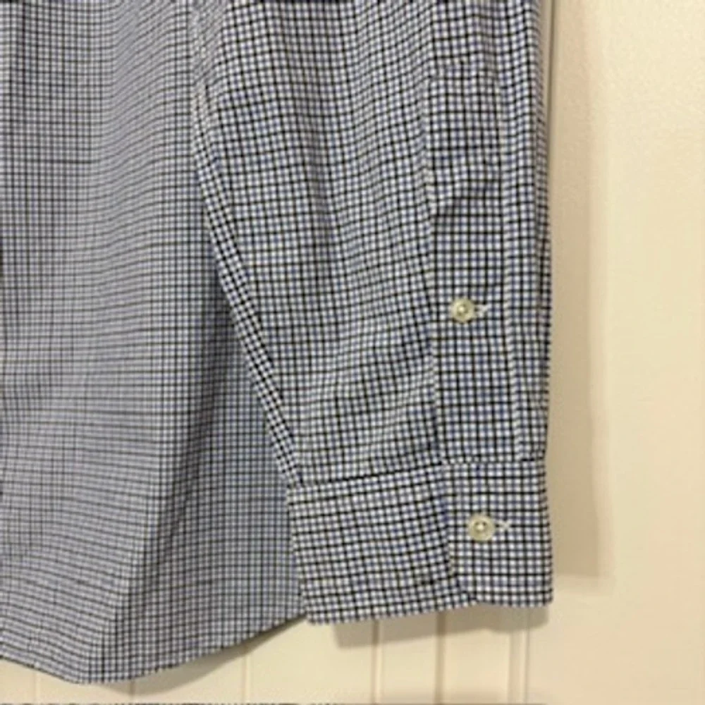 Ralph Lauren Men Blue Button Down Long‎ Sleeve Shirt Sz L Cotton Ivy League Prep